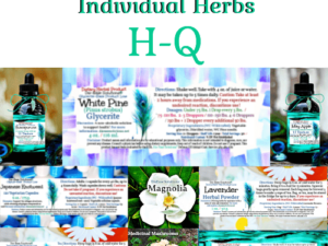 Individual Herbs H-Q